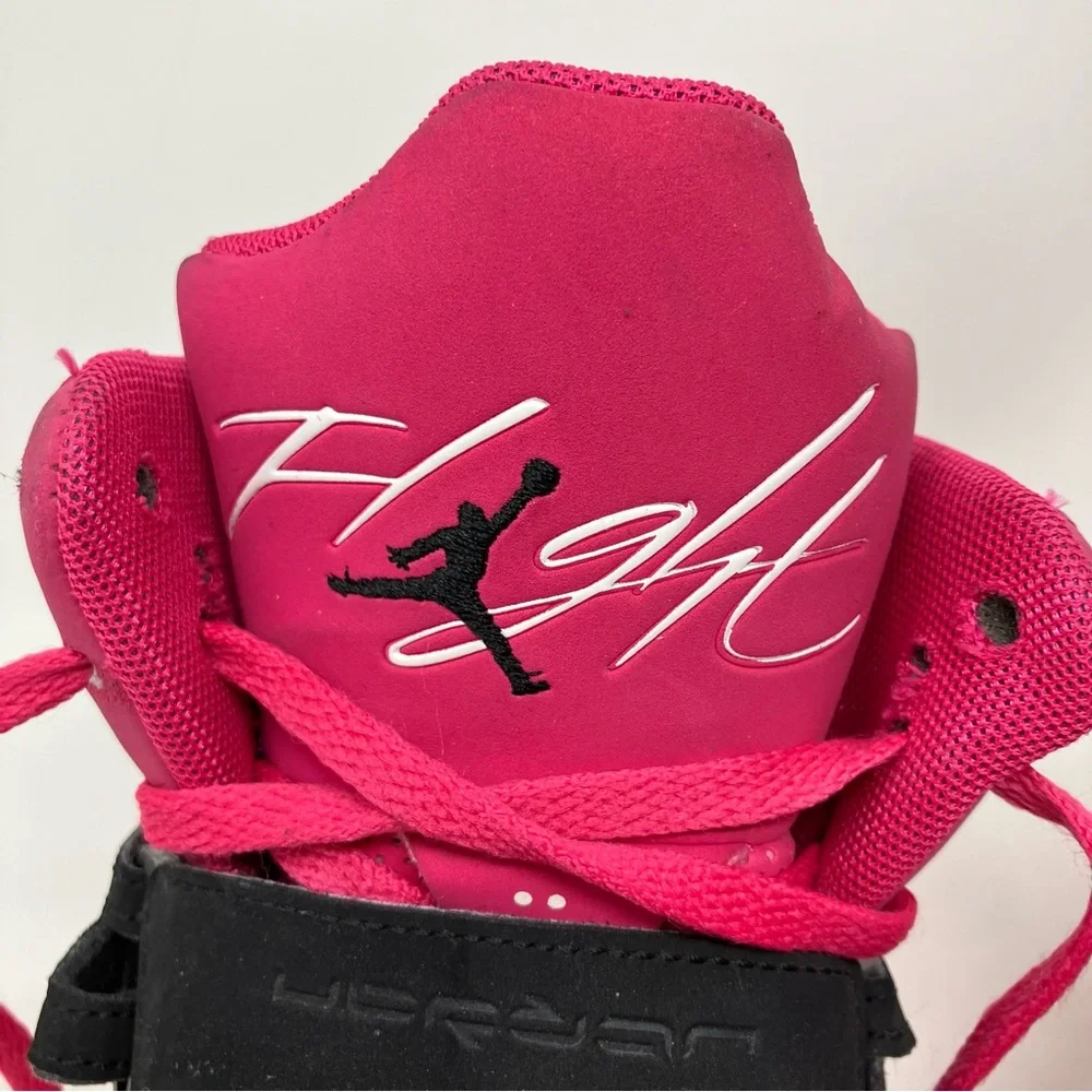 Nike Air Jordan Flight Pink and Black Sneakers